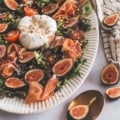 fig and burrata salad with figs