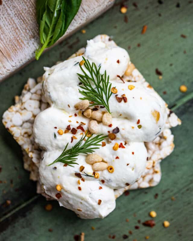 Garlic Labne Roasted Garlic Labneh - Britney Breaks Bread