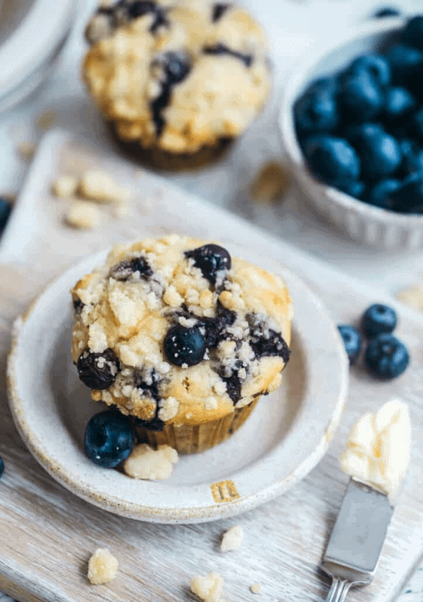 blueberry muffins poster