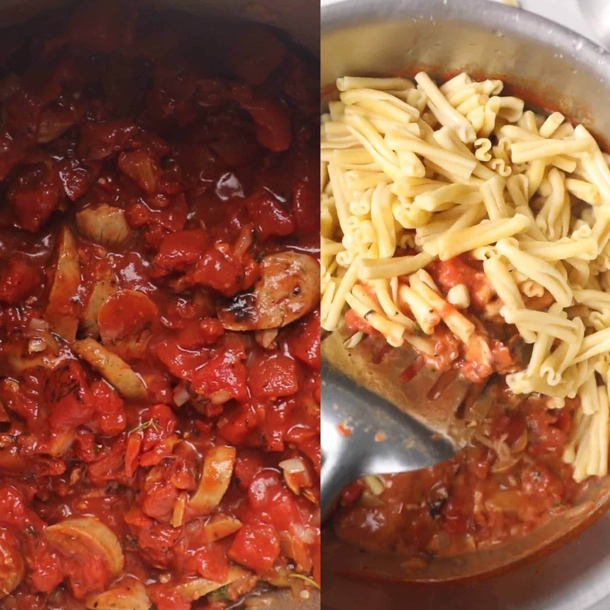 One Pot Casarecce Pasta With Sausage with Video Britney Breaks Bread one-pot-casarecce-pasta-with-sausage-with-video-britney-breaks-bread