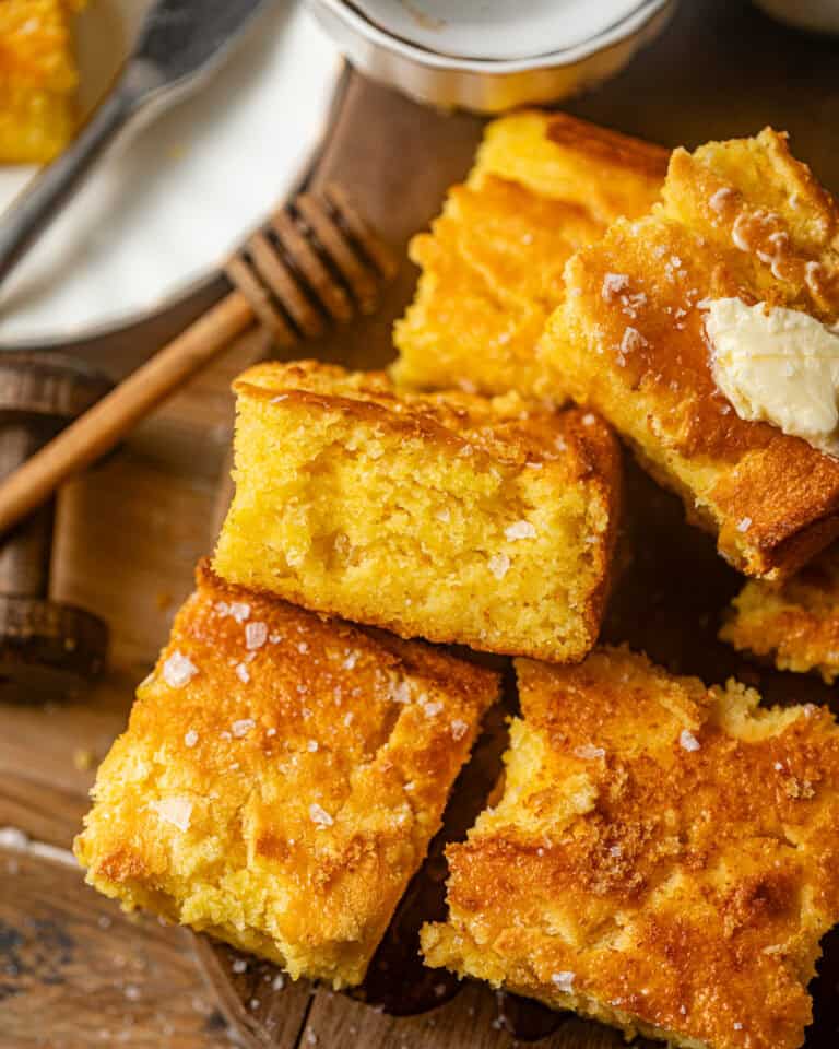 Moist Jiffy Cornbread with Creamed Corn (Super Soft and Easy) - Britney ...