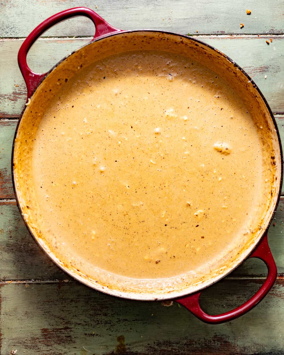 creamy rasta pasta sauce in a large skillet.